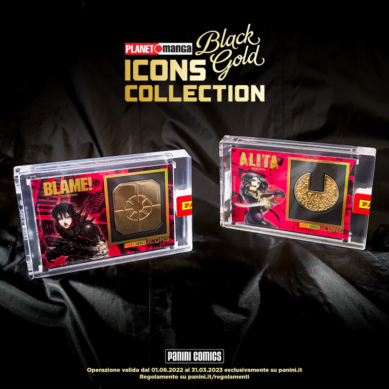 PLANET MANGA ICONS BLACK GOLD COLLECTION