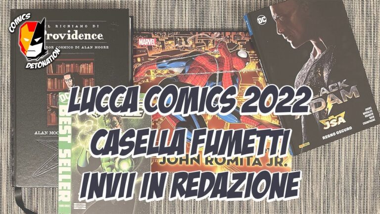 LUCCA COMICS 2022, CASELLA E MOLTO ALTRO! TUTTO TARGATO MARVEL E DC COMICS