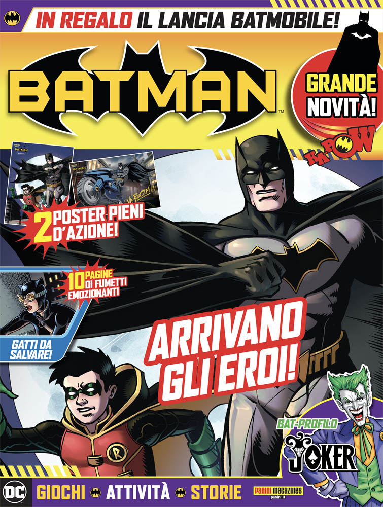 BATMAN MAGAZINE La nuova rivista dedicata alle avventure dell’Uomo Pipistrello